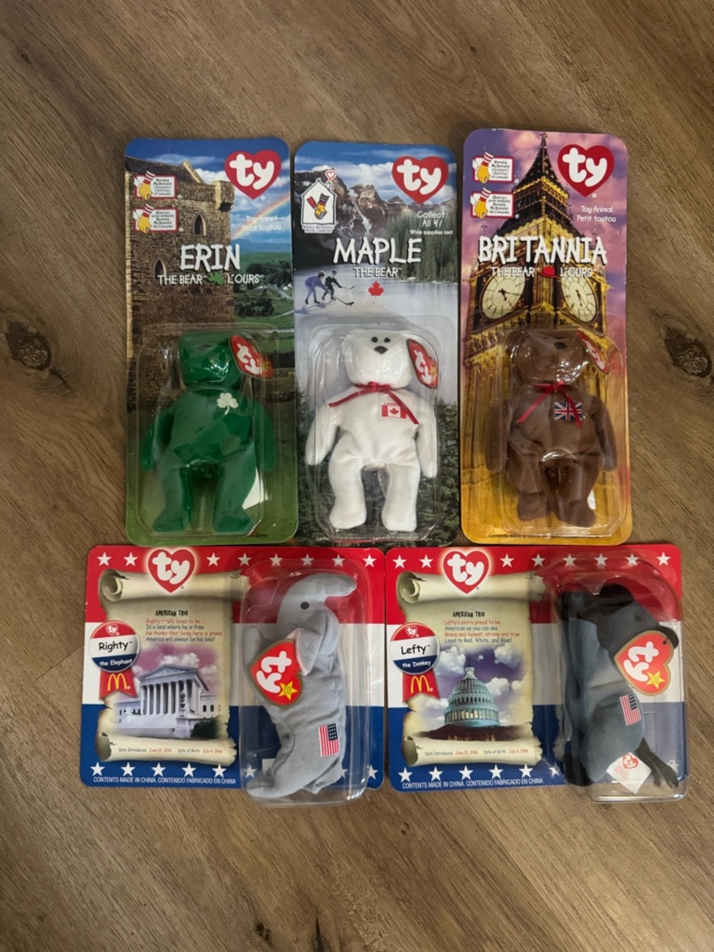 Ty McDonald’s Teenie Beanie Babies